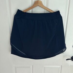 Navy Blue Athletic Skort